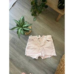 Women's PacSun Pink Ultra High Rise Vintage Jean Shorts 23